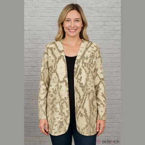 LuLaRoe Nanette Snake Skin Pattern Women's Size 3XL New